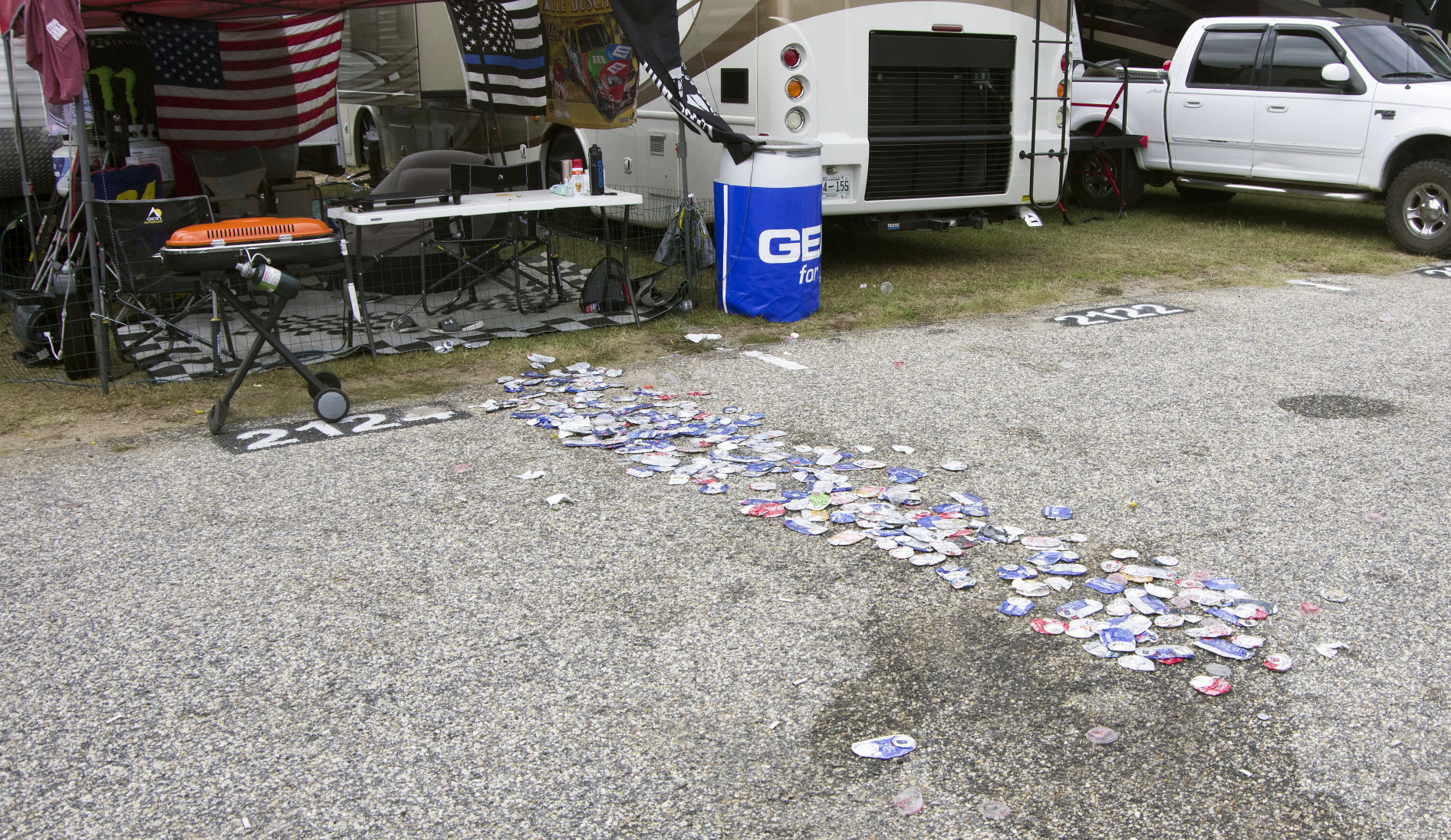 Darlington Infield Sunday